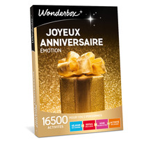 Coffret cadeau - WONDERBOX - Joyeux anniversaire Émotion