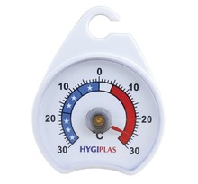 Thermomètre à cadran - 30 à +30°c - hygiplas - plastique