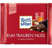 Tablette 100g Chocolat au Lait Rhum Raisin Noix RITTER