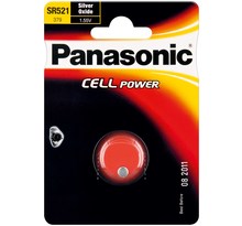 Pile bouton Oxyde d'argent Cell Power 379/SR63 (SR521 EL) 1.55 V PANASONIC