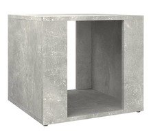 vidaXL Table de chevet Gris béton 41x40x36 cm Bois d'ingénierie