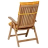 Madison coussin de chaise à dossier bas panama 105x50 cm lueur dorée