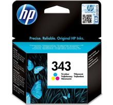 HP 343 cartouche d'encre trois couleurs authentique pour HP Photosmart 2570/C3170 et HP PSC 1510/1600 (C8766EE)
