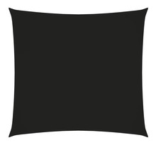 Vidaxl voile de parasol tissu oxford carré 2 5x2 5 m noir
