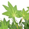 vidaXL Plante artificielle d'érable avec pot Vert 120 cm