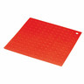 Torchon en silicone rouge 17 6 x 17 6 cm - pujadas - silicone