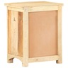 Vidaxl table de chevet 40 x 30 x 50 cm bois de récupération massif