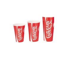 (Colis   1000 GOBELETS) Gobelet carton impression Coca-Cola® 40cl