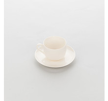 Tasse à café en porcelaine ecru liguria 100 ml - lot de 6 - stalgast - porcelaine0.19