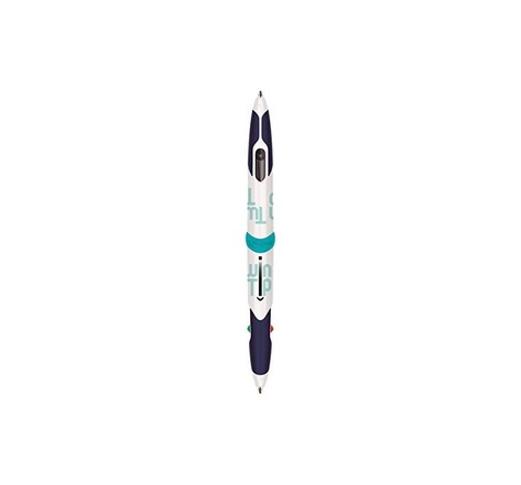 Maped stylo à bille quatre couleurs Twin Tip, noir/blanc