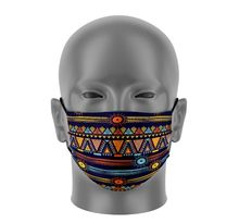 Masque Bandeau - Aztek - Taille L - Masque tissu lavable 50 fois