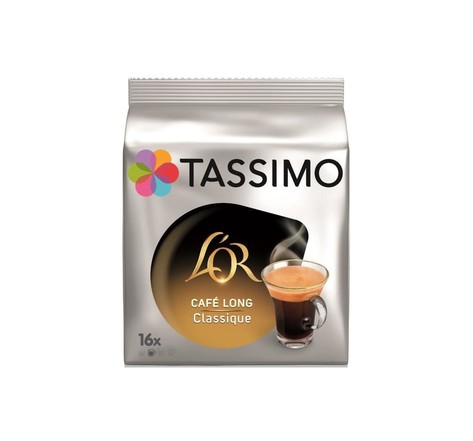 Tassimo L'Or Café Long Classique en dosettes x16 -104g