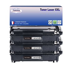 T3AZUR - 3x Toners compatibles avec Canon FX10 / FX9 / 703 pour Canon MF-4690PL  MF-6570  PCD-440  PCD-450 Noir - 2 000p