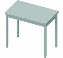 Table Inox Professionnelle Centrale - Profondeur 600 - Stalgast - soudée600x600