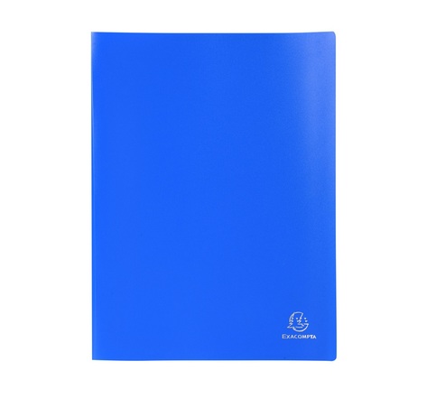 Protège-documents Polypropylène Souple 24 x 32 cm - 40 vues  - Bleu Ciel