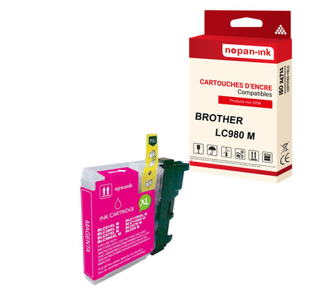 Nopan-ink - x1 cartouche brother lc985 xl lc985xl compatible