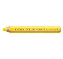 Crayon de couleur hexagonal noris junior  jaune staedtler