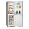 CONTINENTAL EDISON Réfrigérateur combiné 193L(129L + 64L), Total No Frost 4*, Silver,L48,5 xH 160 cm