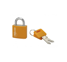 THIRARD - Cadenas à clé Maxium Color Orange  intérieur  aluminium  30mm  2 clés