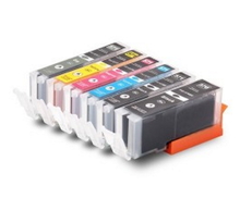 Pack de 6 cartouches compatibles PG570 - CLI571 pour imprimantes Canon