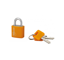 THIRARD - Cadenas à clé Maxium Color Orange  intérieur  aluminium  20mm  2 clés