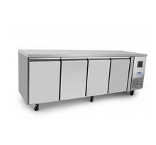 Table réfrigérée négative 4 portes - sans dosseret - atosa - r290acier inoxydable2 portes5602230pleine