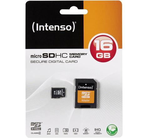 INTENSO microSDHC 16 GB