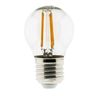 Ampoule Déco filament LED Sphérique 4W E27 470lm 2700K (blanc chaud)