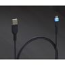Câble de recharge 3m Micro USB Supersoft avec LED pour PS4 et Xbox One