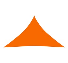 vidaXL Voile de parasol Tissu Oxford triangulaire 3,5x3,5x4,9 m Orange