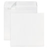 Lot de 250: Enveloppe carrée vélin extra-blanc auto-adhésive sans fenêtre 120g/m² 205x205 mm