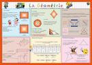 Sous main éducatif 30x42 ''La géométrie''' ARIS EDITIONS