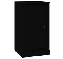 vidaXL Buffet noir 37 5x35 5x67 5 cm bois d'ingénierie