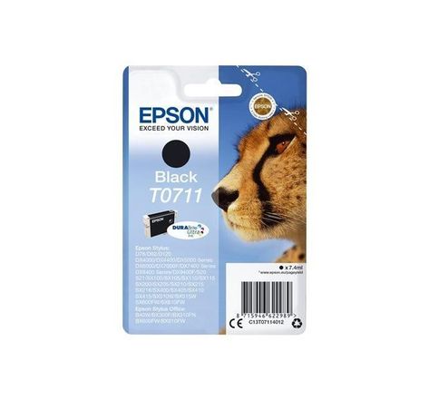Epson cartouche t0711 - guépard - noir