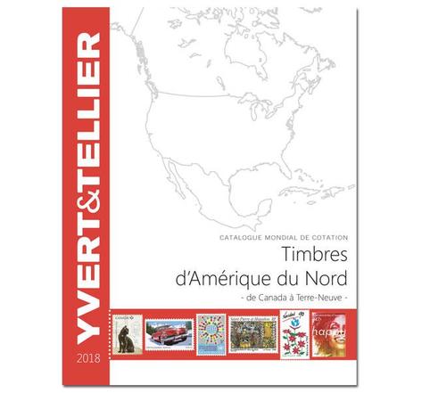 Amerique du nord - 2018 (catalogue des timbres des pays d'amérique du nord)