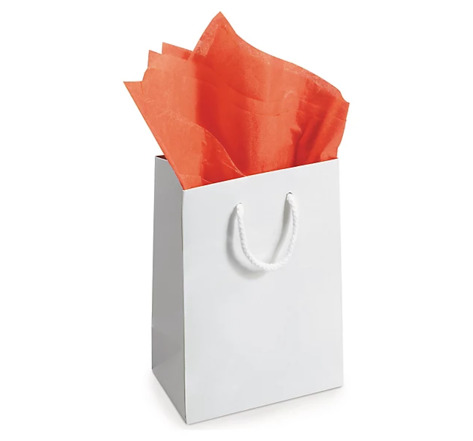 Papier de soie en rame orange 50 x 75 cm (colis de 480)