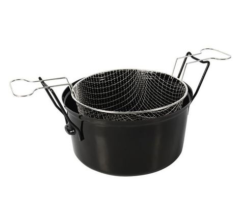 Crealys Friteuse - 505629 - Ø28Cm Emaille Induction