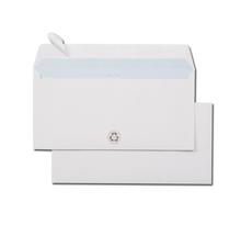 Paquet de 50 enveloppes blanches recyclées 100% dl 110x220 80 g gpv