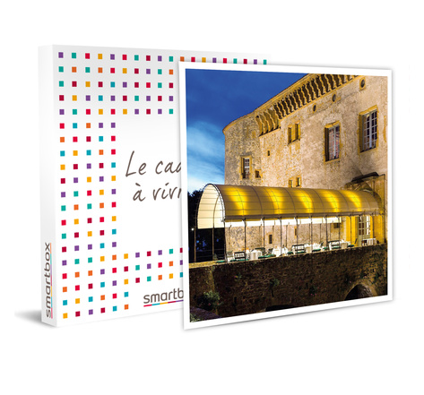 SMARTBOX - Coffret Cadeau - 2 jours avec dîner accord mets et vin et accès à l'espace détente au Château de Bagnols 5*