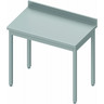 Table inox professionnelle adossée - profondeur 700 - stalgast - soudée1000x700