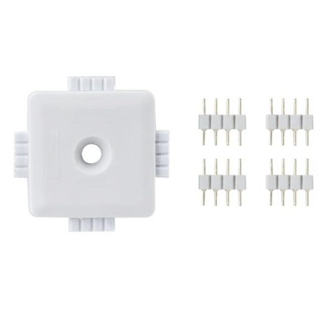 Connecteur ruban yourled 4 sorties blanc synthétique