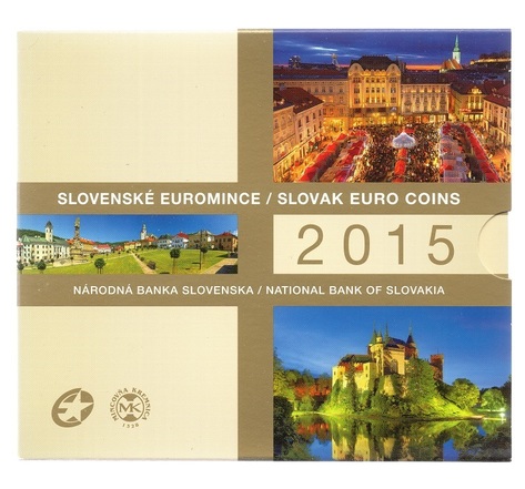 Coffret série euro bu slovaquie 2015 (eléments représentés sur les monnaies slovaques)