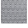 vidaXL Tapis d'extérieur Blanc et noir 120x180 cm PP