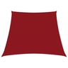 Vidaxl voile de parasol tissu oxford trapèze 3/4x3 m rouge