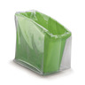 Sachet plastique recyclé à soufflets transparent 50 microns RAJA 60 x 80 x 40 cm (colis de 250)