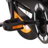 vidaXL Vélo d'enfant avec porte-bagages avant 14 pouces Noir et orange