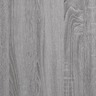 vidaXL Armoire latérale Sonoma gris 35x35x55 cm Bois d'ingénierie