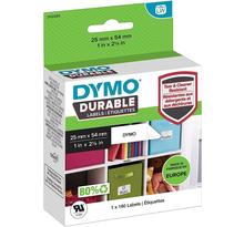 Rouleau 160 etiquettes labelwriter high performance 25 x 54 mm dymo