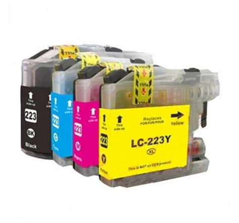 Pack de 4 cartouches compatibles LC223