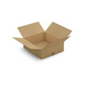 Caisse carton plate brune simple cannelure RAJA 45x40x15 cm (colis de 25)